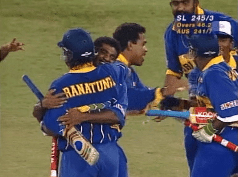 Sri Lanka vs Australia 1996 World Cup Final