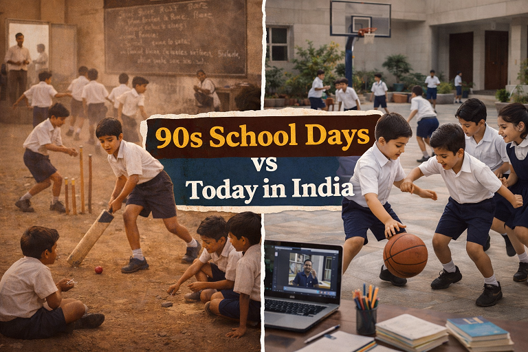 90s School Days vs Today