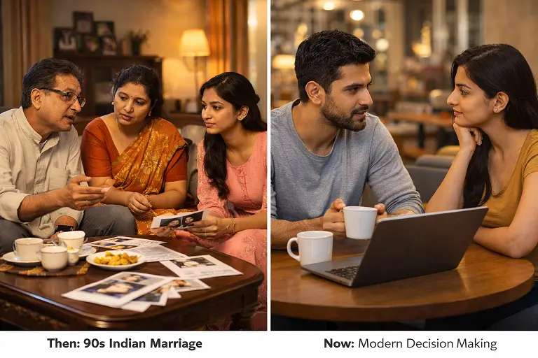 90s Indian Marriage