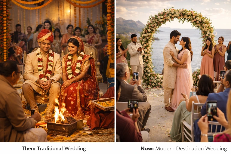 90s Indian Marriage